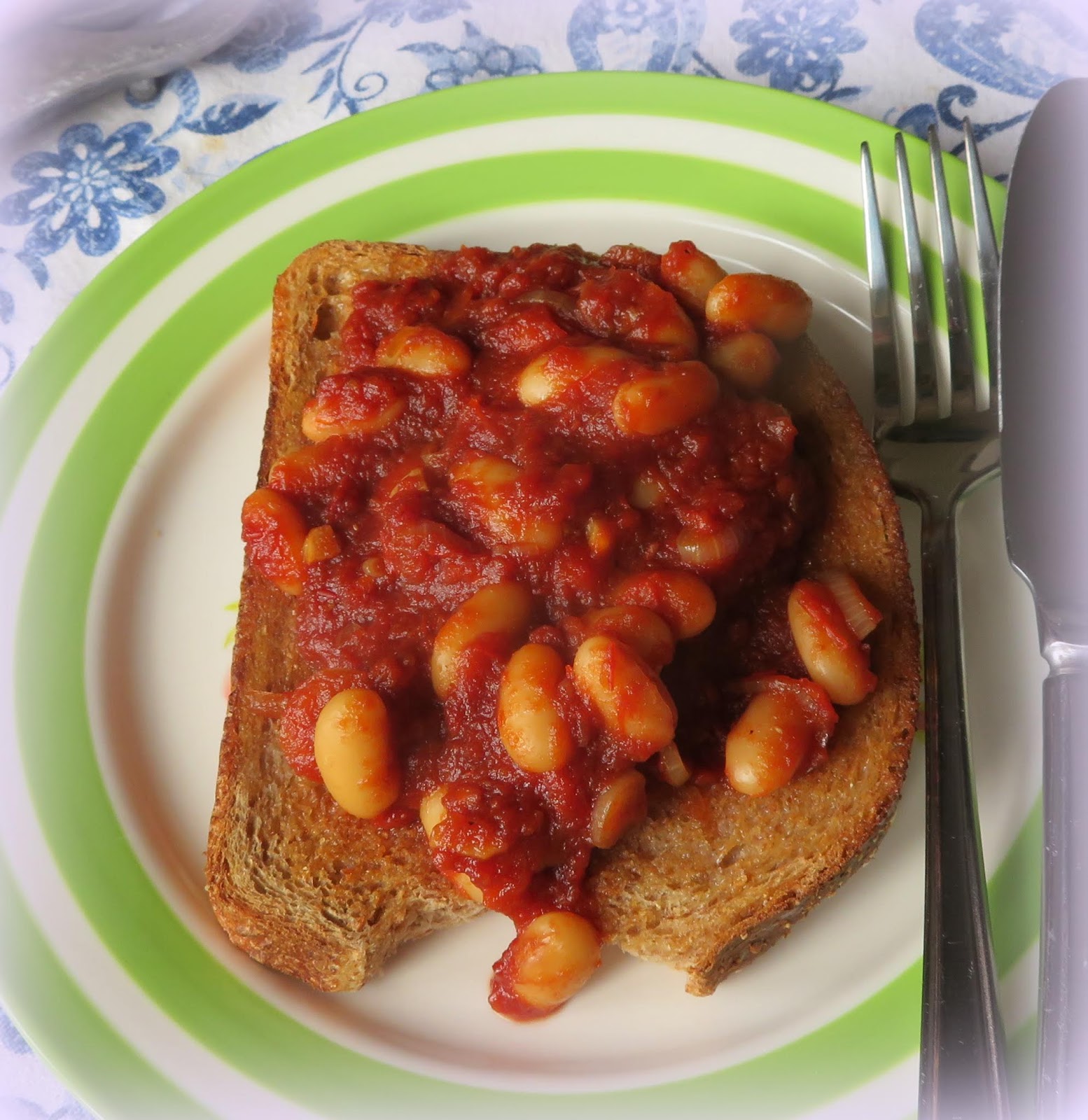 Maple Baked Beans on Toast The English Kitchen