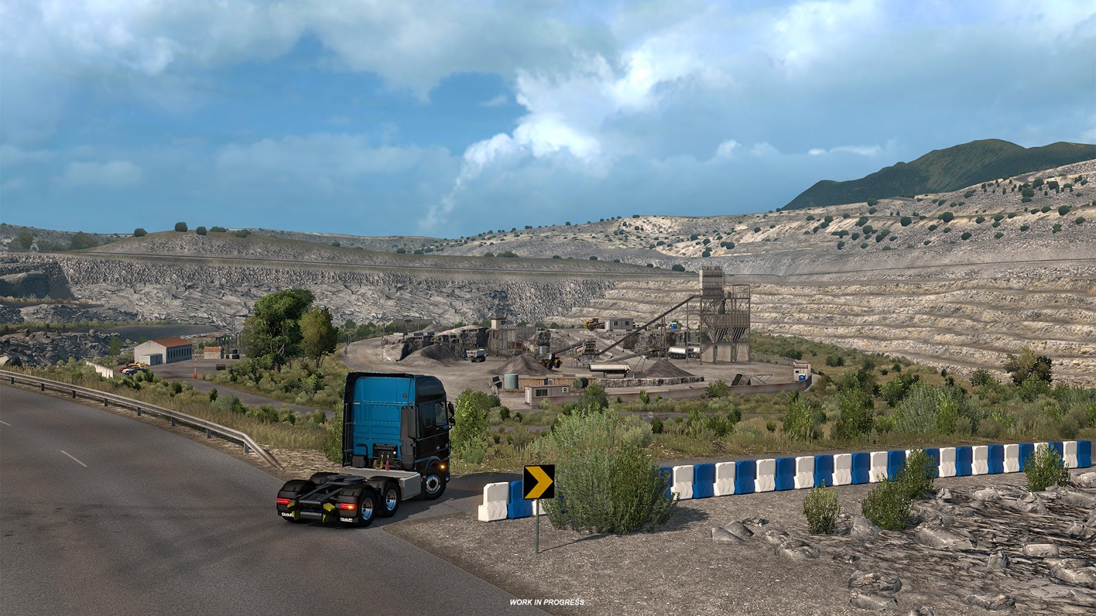 Así luce el Desierto de Tabernas en Euro Truck Simulator 2 para la expansión de Iberia 47