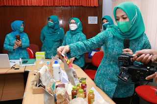 Lomba UP2K-PKK, Mawar Hartopo Ingin Produk Lokal Kudus Naik Level 1 IMG 20210728 WA0099