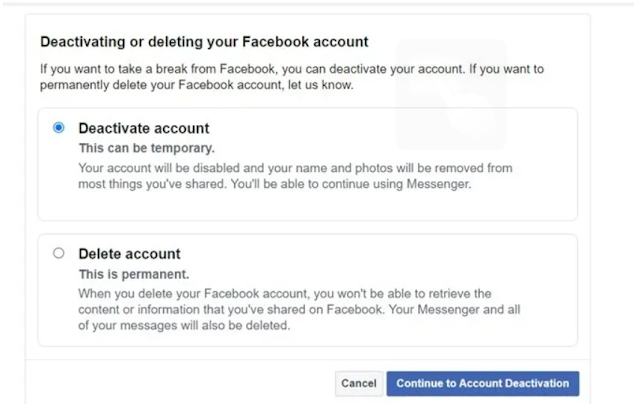 How to Deactivate Your Facebook Account or Delete It for Good
