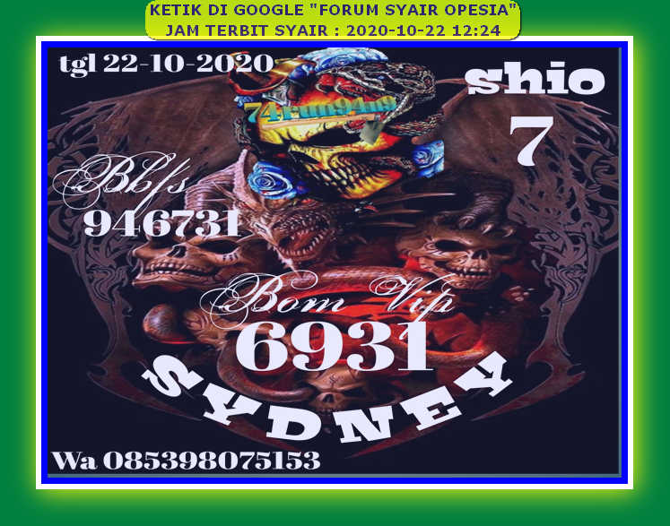 PREDIKSI SIDNEY