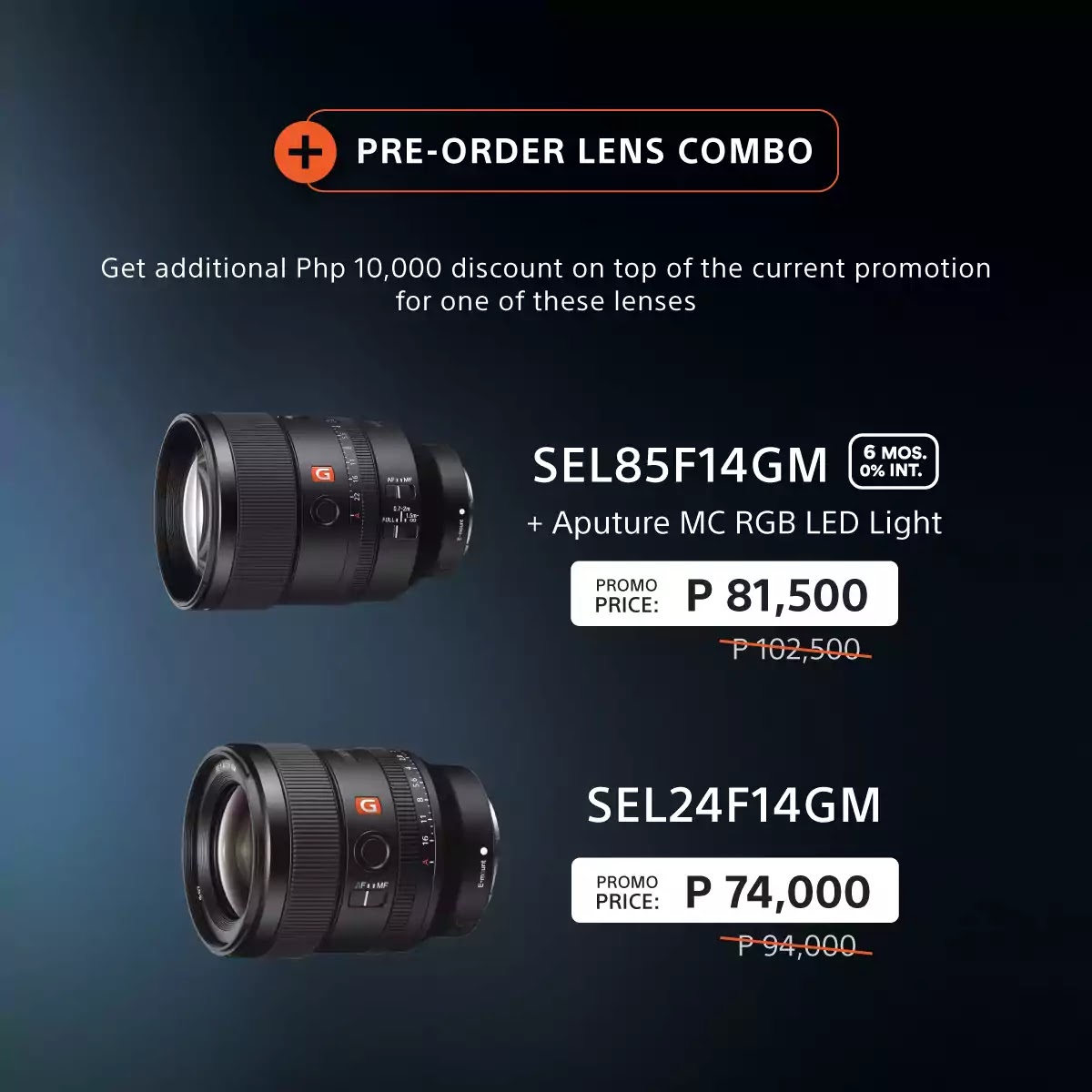 Sony Alpha 7 IV Pre-order Combo (Lenses) Sony Alpha 7 IV Pre-order Combo (Lenses)