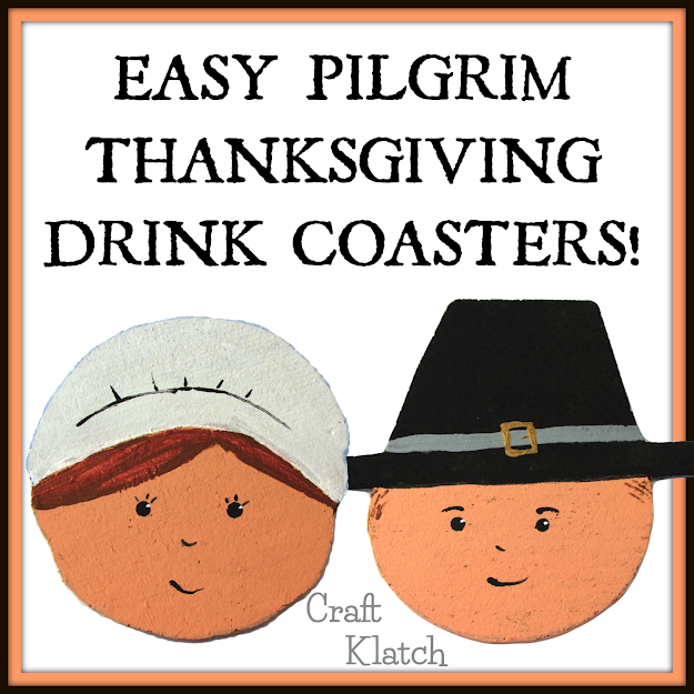 pilgrim, pilgrim crafts, thanksgiving, thanksgiving crafts, cork, coaster, how to, thanksgiving decorations, handmade, kids crafts, thanksgiving kids crafts, cork craft, craft klatch, craftklatch, holiday crafts, diy, diy projects
