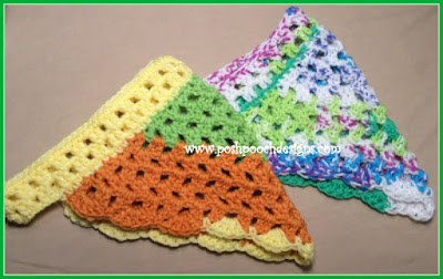 Posh Pooch Designs : Garden Headscarf Crochet Pattern | Posh Pooch Designs