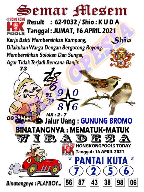 Syair Hk 16 April 2021 Kode Syair Sgp Syair Hk Syair Sydney 2021