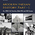 Modern Indian History PDF Notes Download in English for UPSC and State PCS Exams
