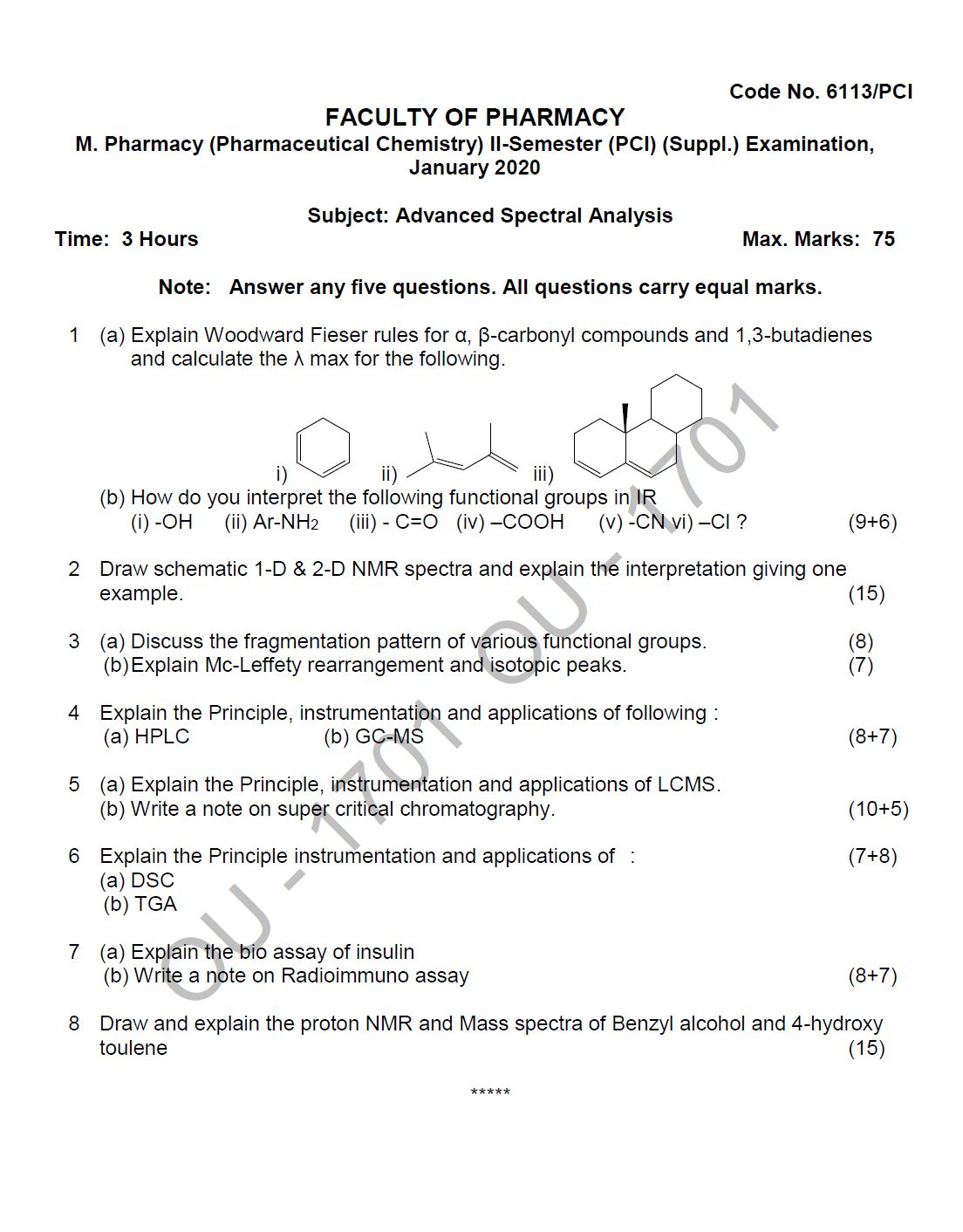 pharmaceutical chemistry research paper