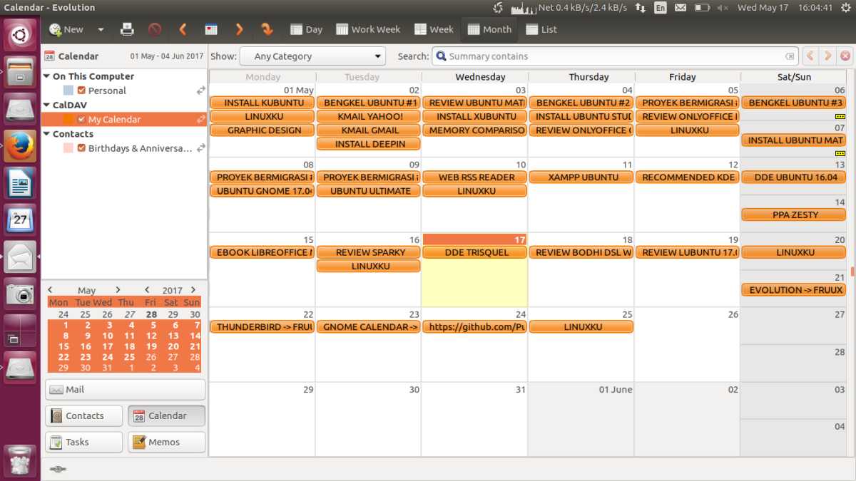How To Setup Evolution for Fruux Online Calendar