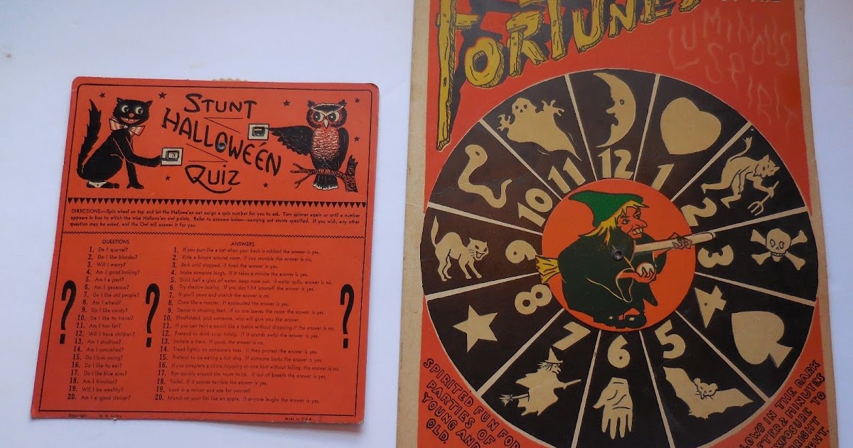 Vintage Halloween Collector Vintage Halloween Games at eBay
