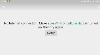 Google Play Store Tidak Ada Sambungan (No Connection)