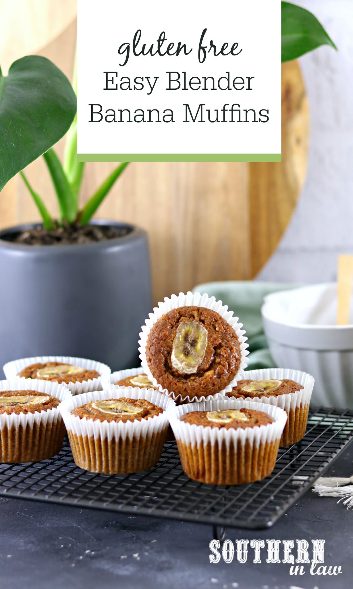 Southern In Law Recipe Easy Blender Banana Muffins Gluten Free
