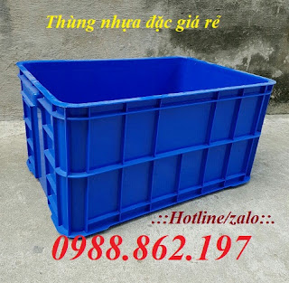 Thùng nhựa giá rẻ, hộp nhựa đặc cao 31cm,thùng nhựa đựng hàng giá rẻ