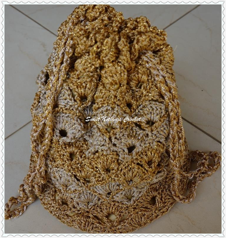 crochet potli bags