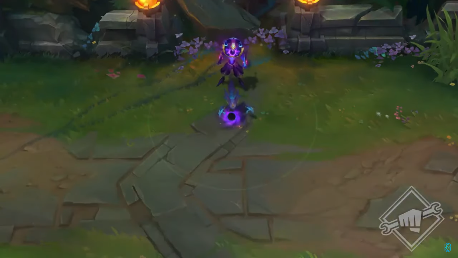 League of Legends: Shaco and Karma have Skin Dark Star and Skin Dark Cosmic for Jhin 6