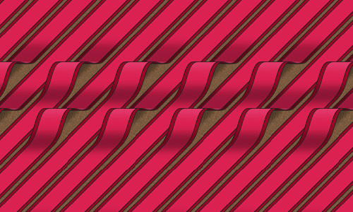 Red Hallway Runners Pattern