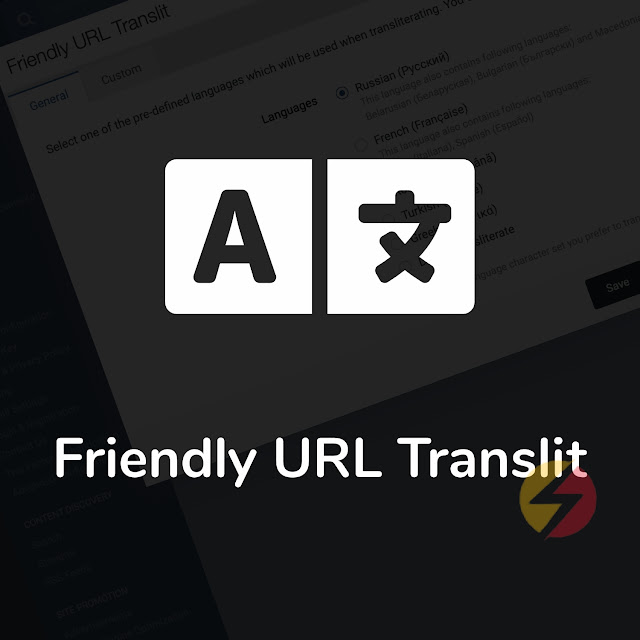 Friendly URL Translit 2.0.1