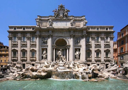 Arte Universal: Fontana de Trevi, Roma