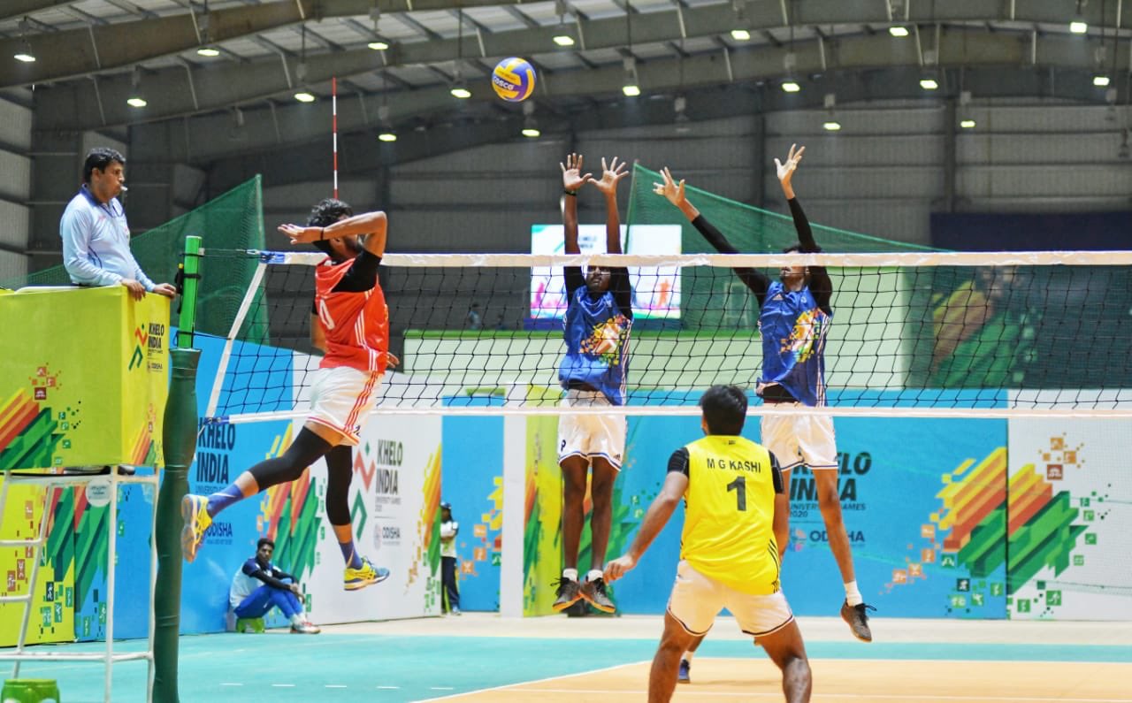 Day 1 Volleyball Results Khelo India University Games 2020 Day 1 Result Roundup
