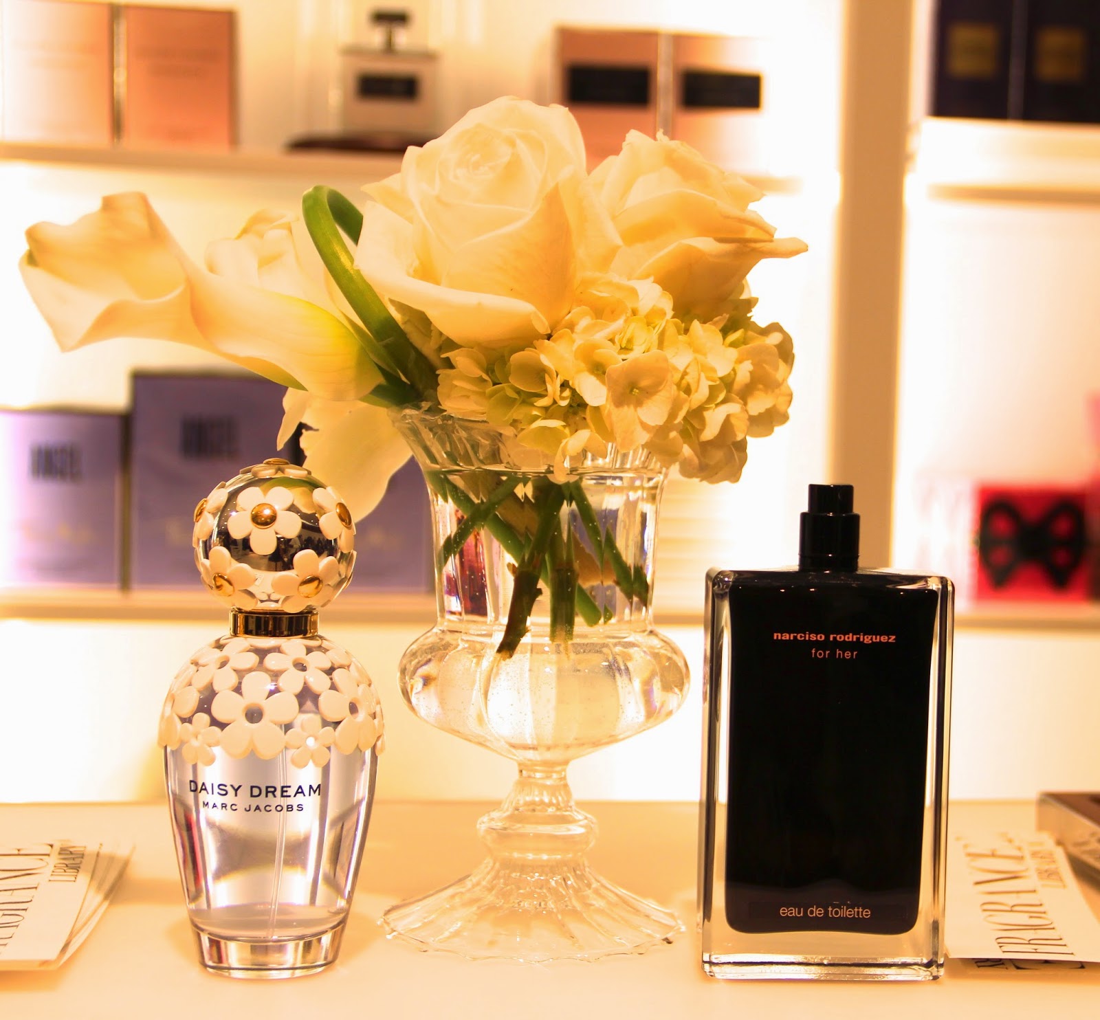 fashionably petite Saks Fifth Avenue Fragrance Library Launch