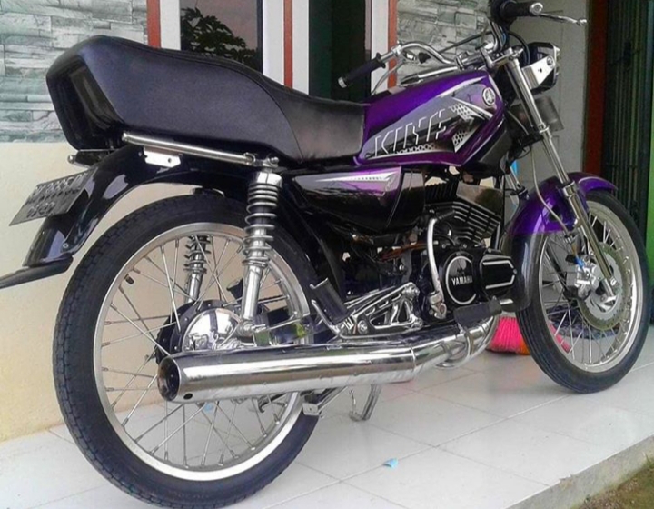 Modifikasi Rx King Warna Ungu Polos, Original, Metalik, Terong, Muda