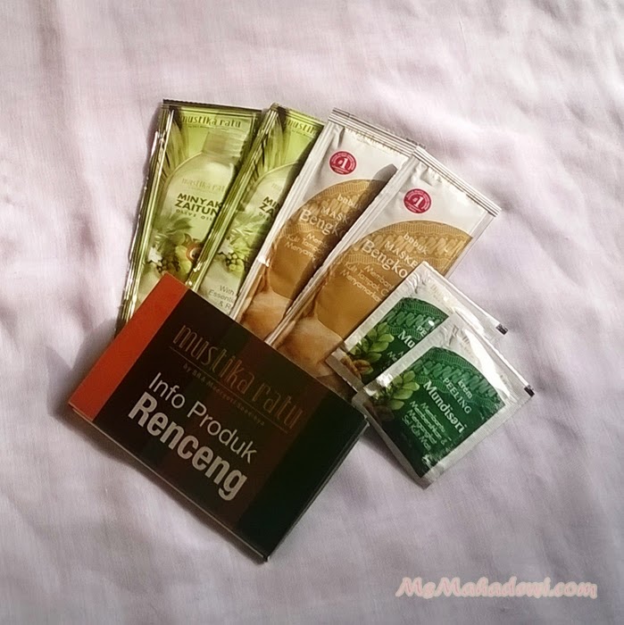 Ms. Mahadewi Mustika Ratu Sachet Size Products