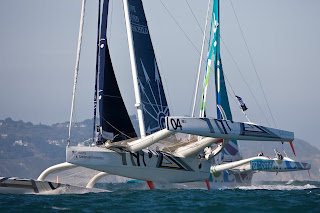 Belle journée hier de Groupe Edmond de Rothschild sur les City Race de Dublin avant le départ vers Cascais aujourd'hui.