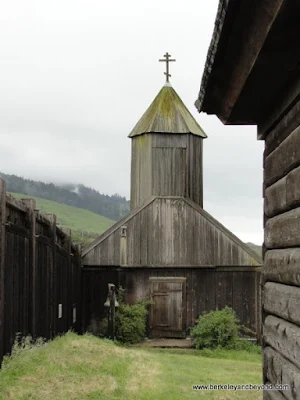 chapel at Fort Ross State Historic Park in Jenner, California