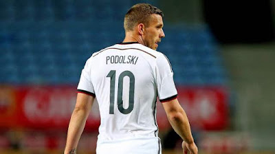 Lukas Podolski'den veda..