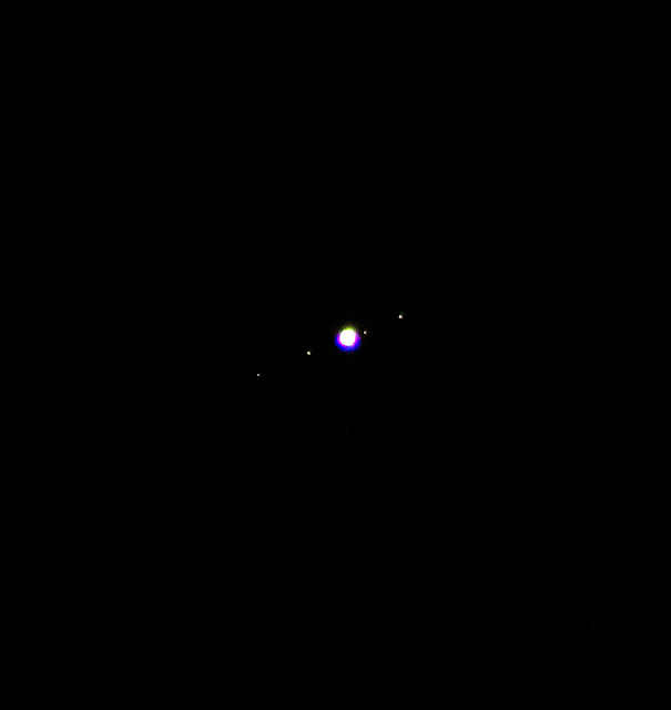 Ending position of Jupiter's moons orbital plane at 11::55 PM (Source: Palmia Observatory)