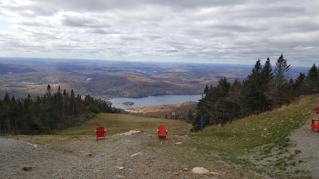 Au sommet du mont Tremblant