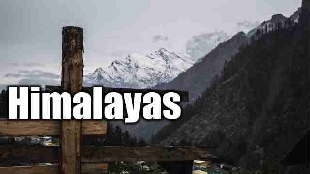 Himalaya mountain essay picture