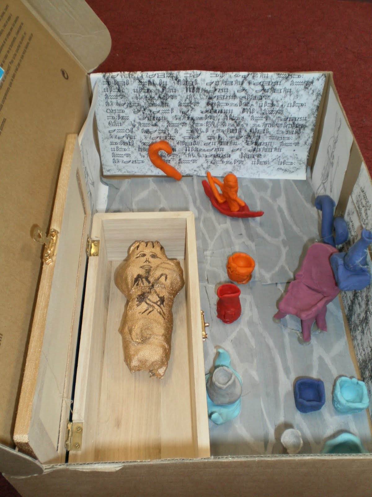 Egyptian tomb homework image