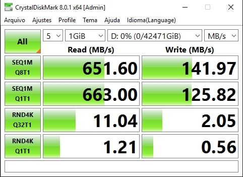 4x ST16000VN001 em RAID-5