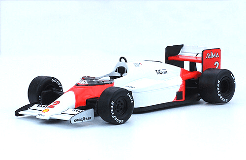 McLaren MP4/2B 1985 Alain Prost 1:43 Formula 1 auto collection panini