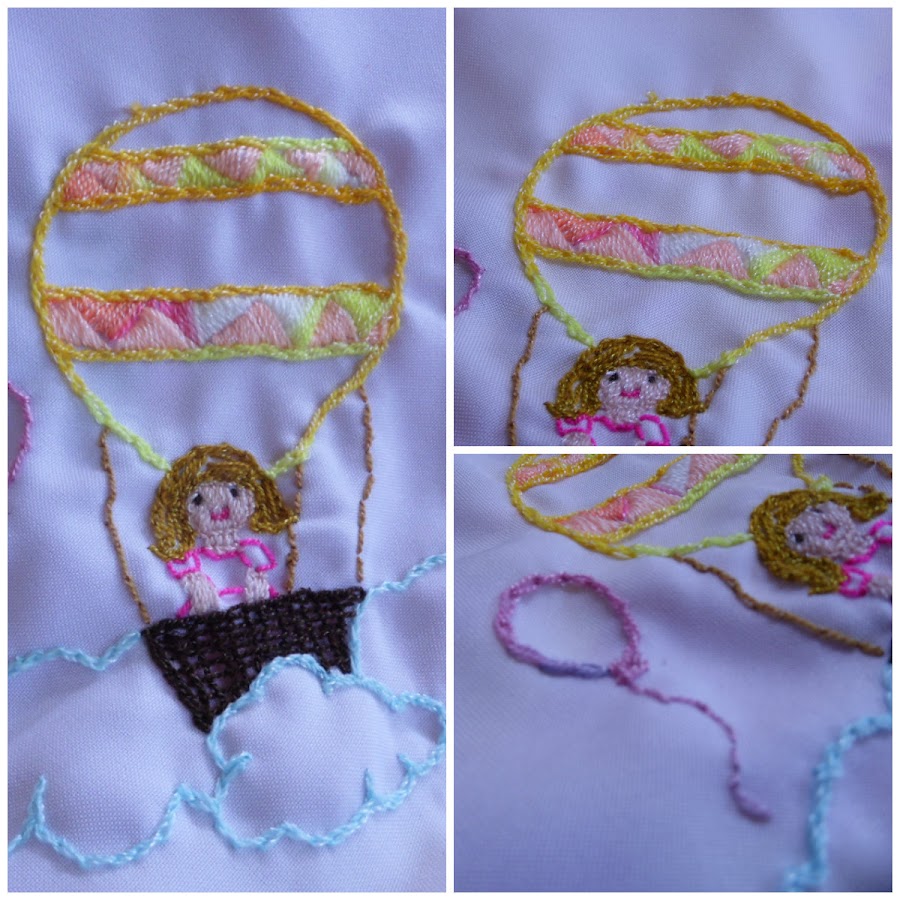 Puntadas básicas de bordado