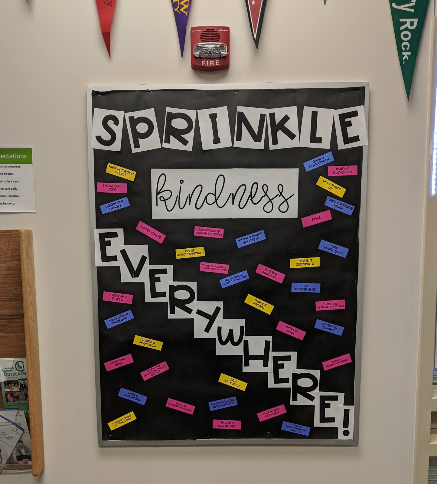 Sprinkle Kindness Everywhere Bulletin Board