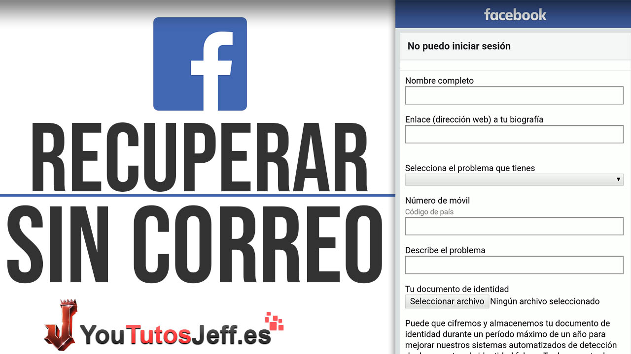 Recuperar Contraseña de Facebook Sin Correo, Sin Teléfono y Sin Contraseña desde Teléfono