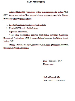 Laporan Pengembangan Diri