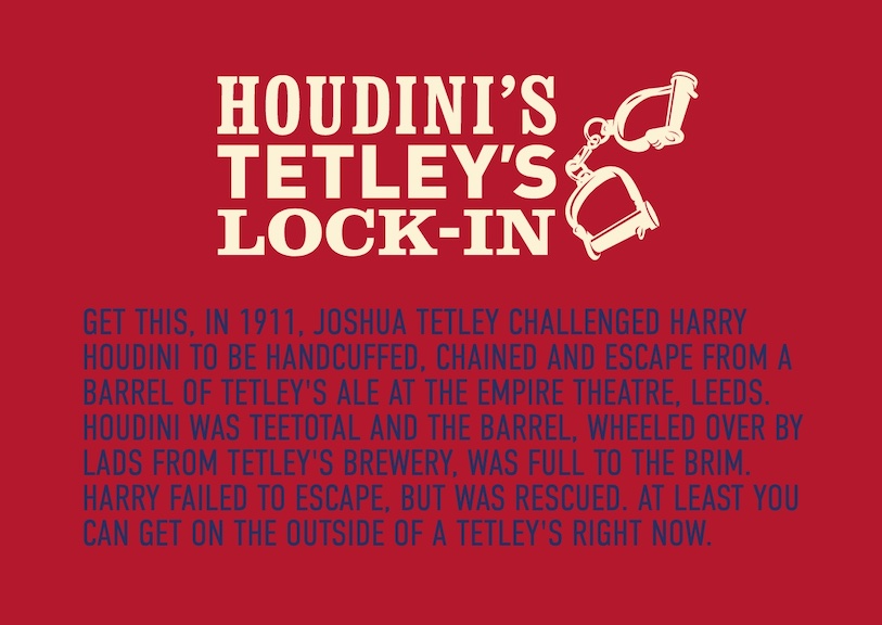 WILD ABOUT HARRY Did Houdini really almost drown in beer?