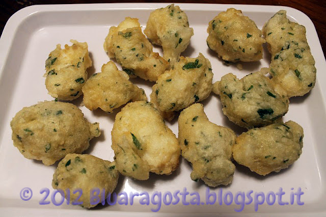 Frittelle di baccalà