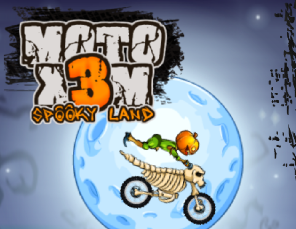 Moto X3M Spooky Land