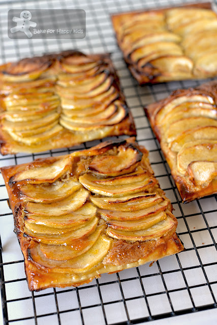 quick easy fuss free apple frangipane puff pastry tart
