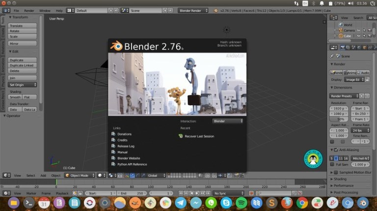 Blender Video Editing Tool