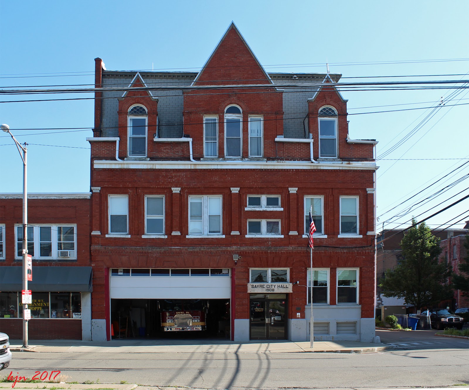 The Outskirts of Suburbia Engine Company No. 1, Sayre Fire Department