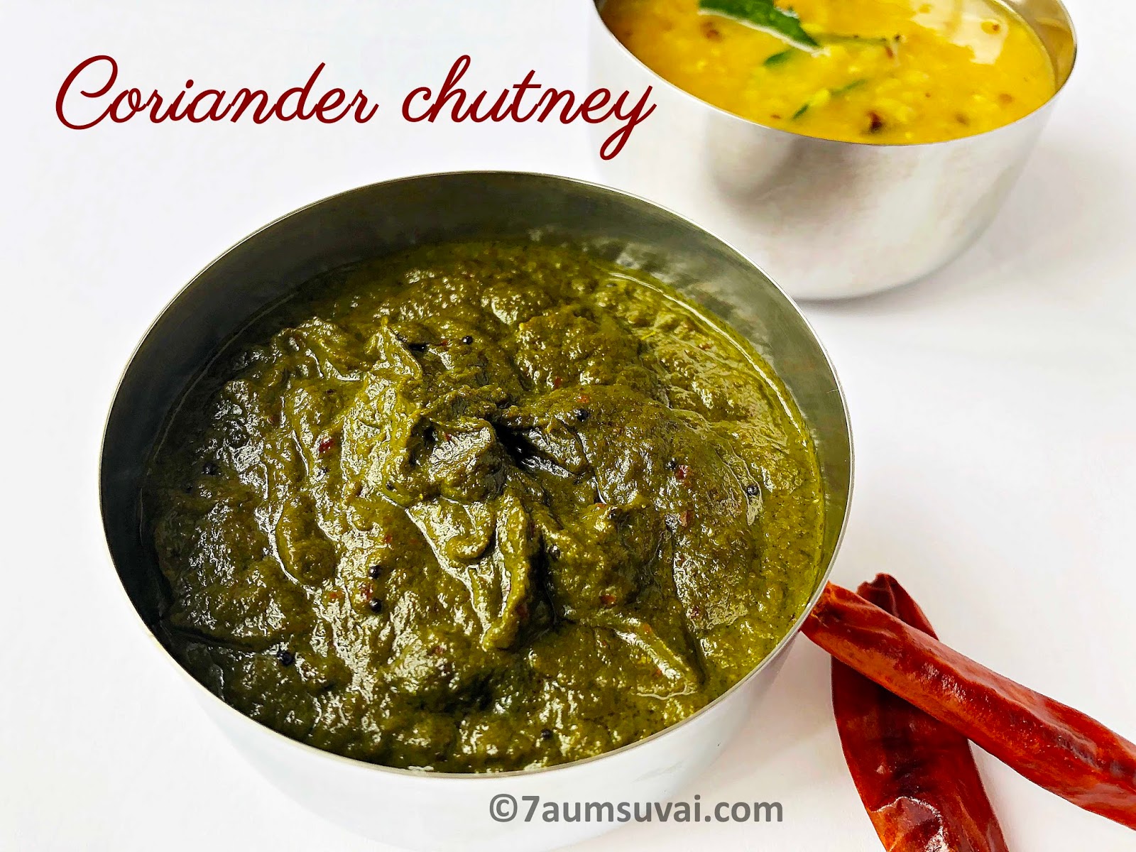 Amma’s coriander chutney / kothamalli chutney/Malli chutney/ Recipe