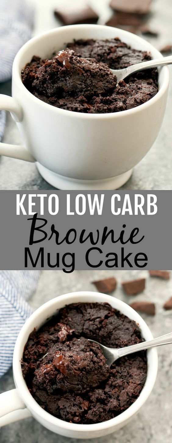 Keto Brownie Mug Cake The Healthy Recipes Breakfast