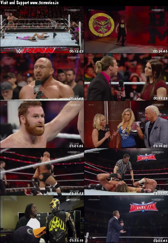 WWE Monday Night Raw 14 March 2016 HDTV 480p WWE Monday Night Raw 14 March 2016 HDTV 480p