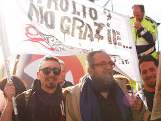 Garganistan Gargano Manifestazione NO TRIV Monopoli 21 Gennaio 2012