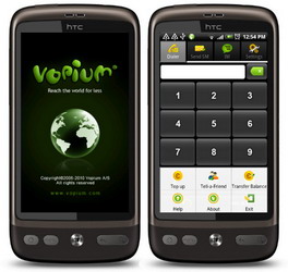 Updated version of Vopium for Android with Wi-Fi and 3G data calling available for download