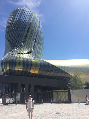 La Cité du vin à Bordeaux. France